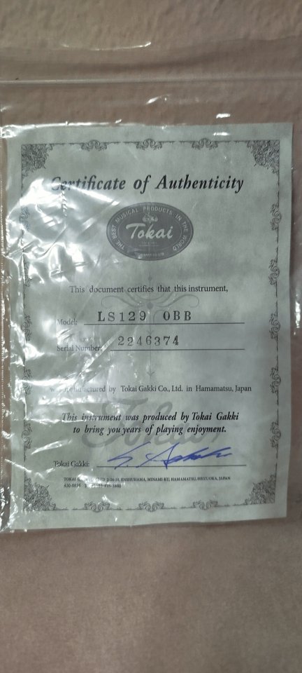 LS129 OОВВ  Serial Number  2246374