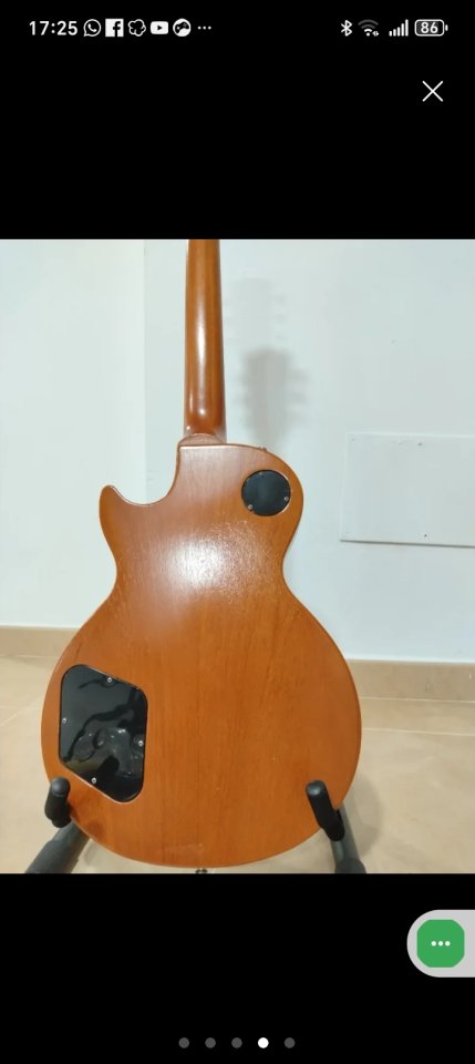 Les paul Gibson studio gold top, 3,1kgs