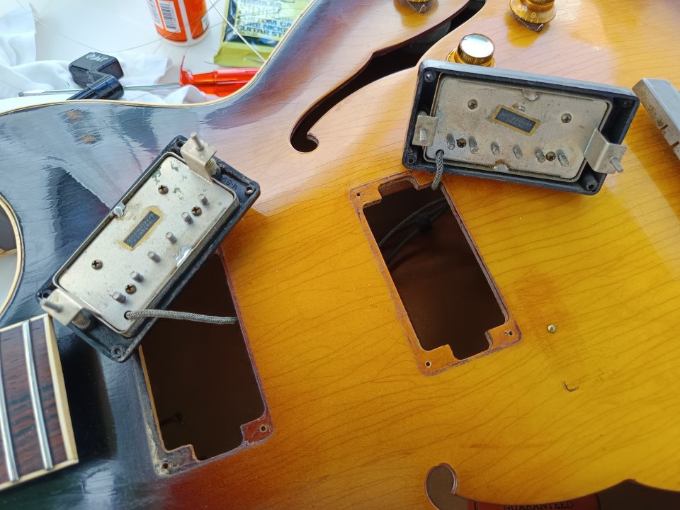 Gibson ES-175D original año 1961 con PAFs