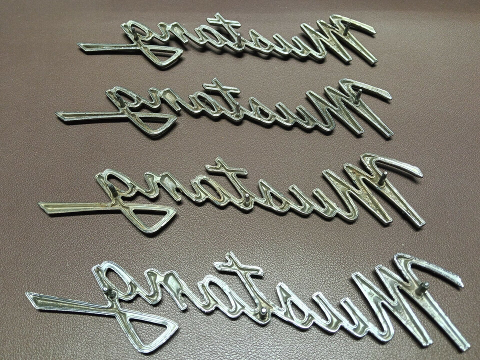 Chapas míticas de coches: Mustang 1968 y 1970, Rebajadas!