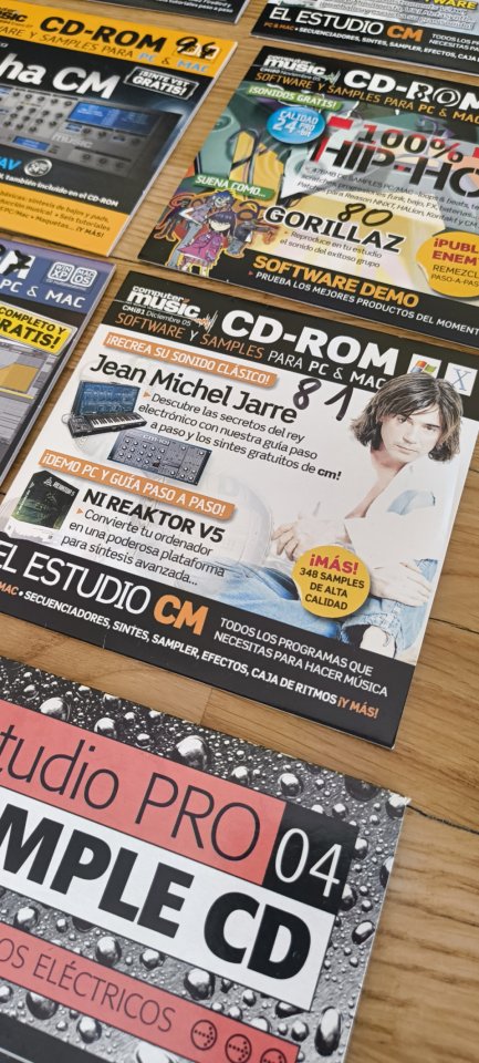 Coleccion Computer Music DVD CD-ROM 118 unidades de segunda mano · Foto 3 de 10 · Madrid · 120 €