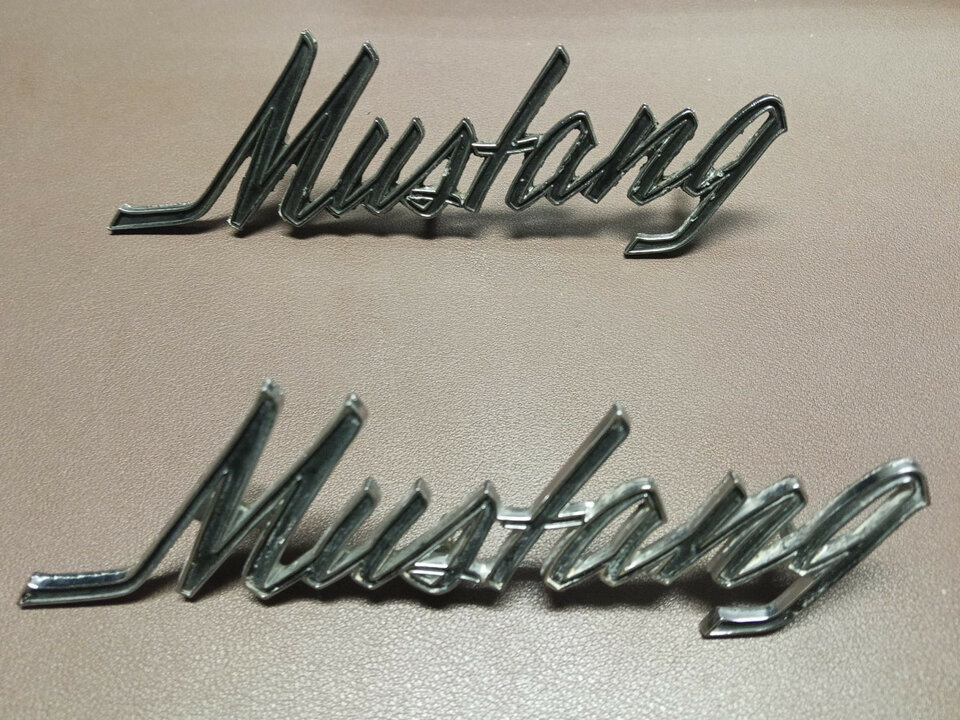 Chapas míticas de coches: Mustang 1968 y 1970, Rebajadas!