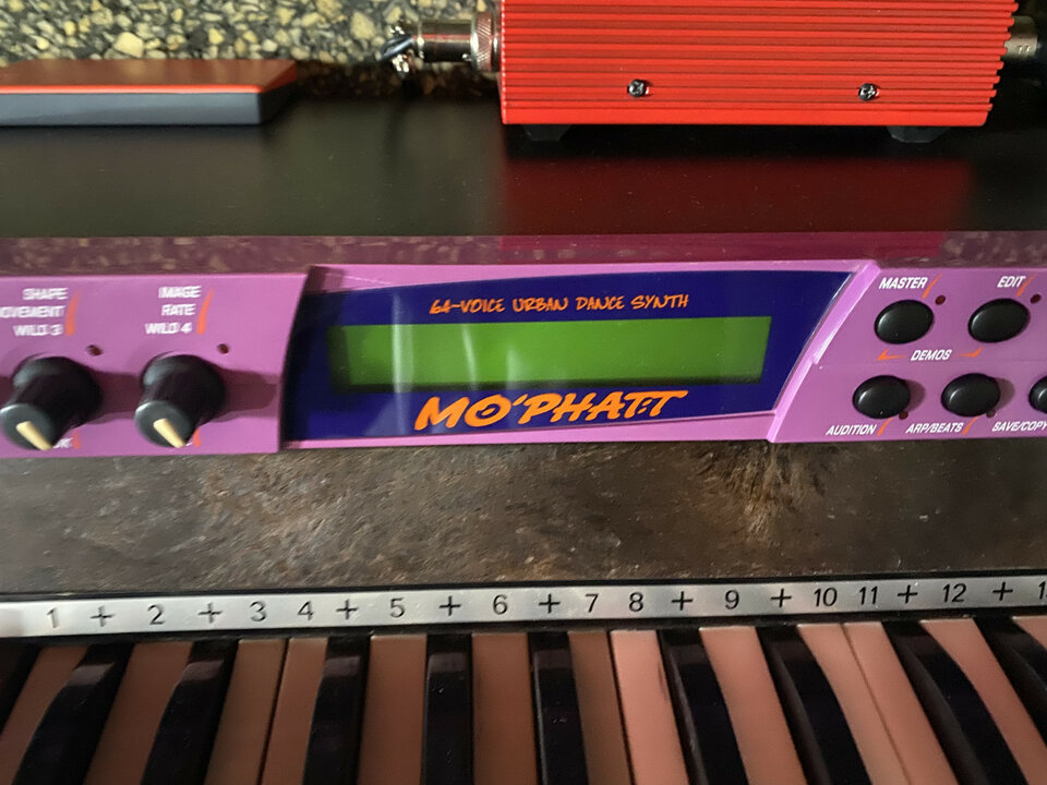 Teclado WorkStation Korg M50 + Modulo E-MU Mo’Phatt