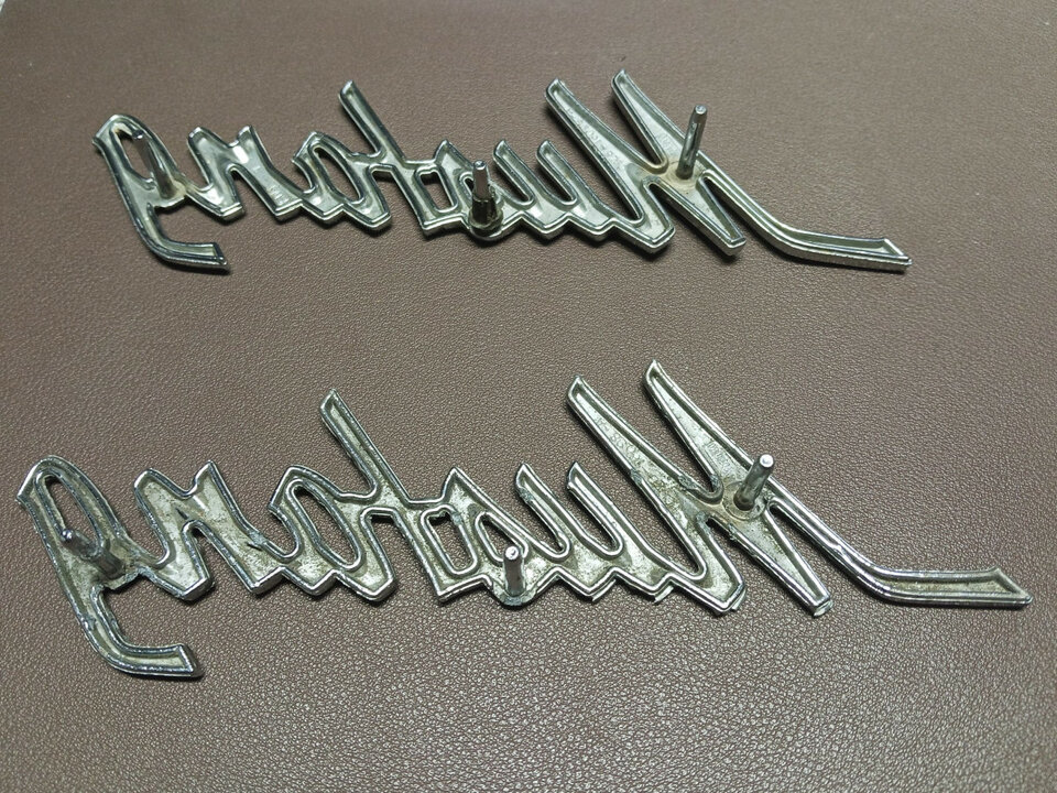 Chapas míticas de coches: Mustang 1968 y 1970, Rebajadas!