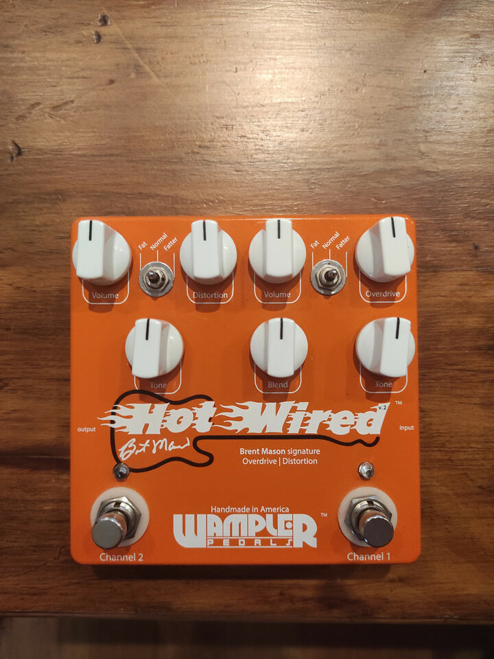 Wampler Hot Wired v2 Brent Mason