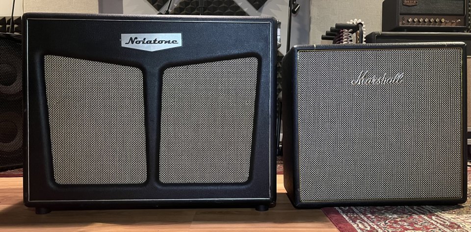 Nolatone 2x12 Greenbacks + Marshall SV 1x12 VType de segunda mano · Foto 2 de 7 · Sevilla · 400 €