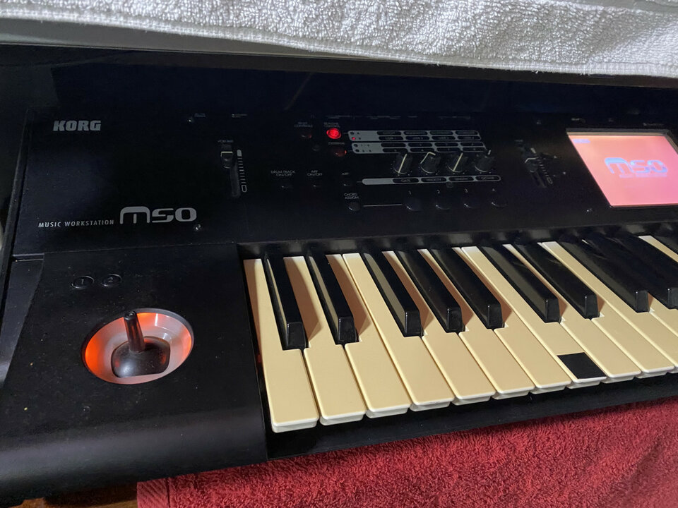 Teclado WorkStation Korg M50 + Modulo E-MU Mo’Phatt