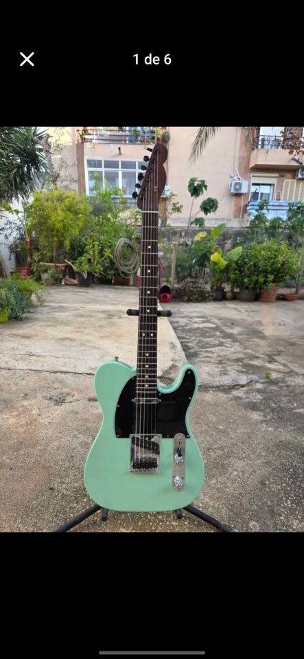 Fender Telecaster Rosewood neck Edición limitada 2018