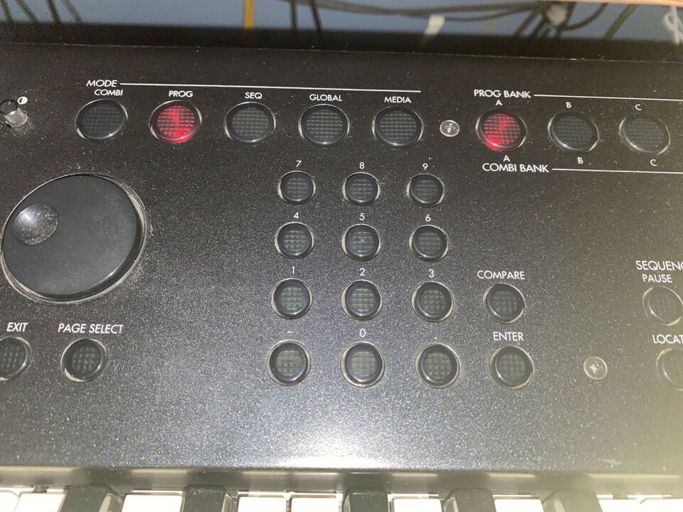 Teclado WorkStation Korg M50 + Modulo E-MU Mo’Phatt