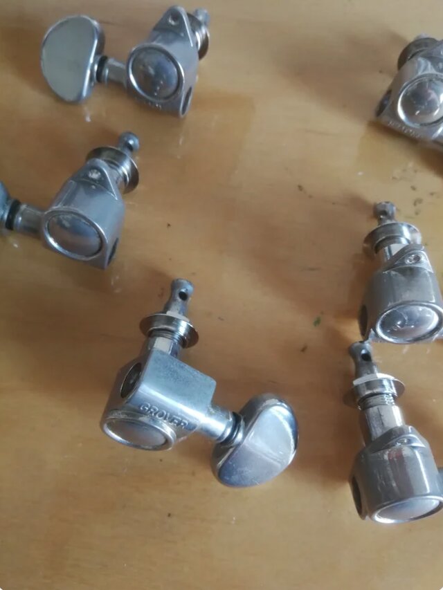 Clavijas Grover para guitarra
