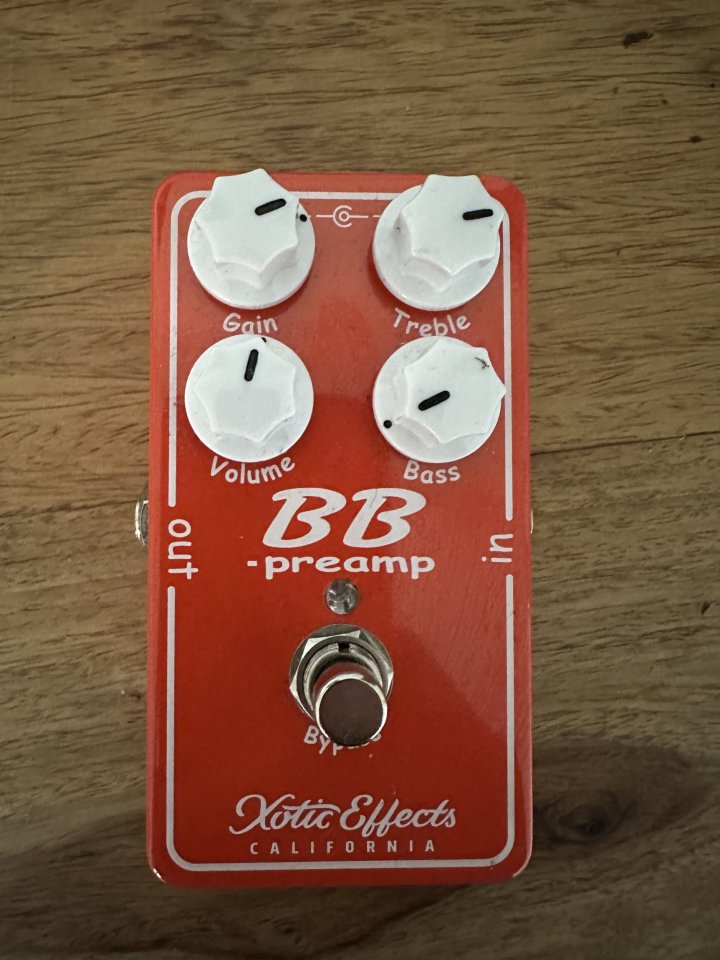 Xotic BB Preamp.