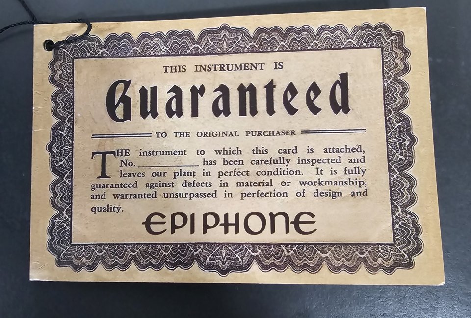 Epiphone 58 Korina Flying-V LTD, Natural