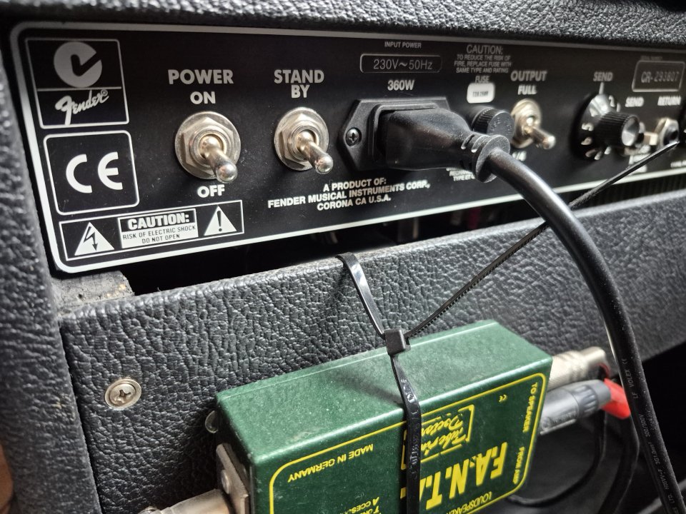 Amplificador Fender Twin amp 100W