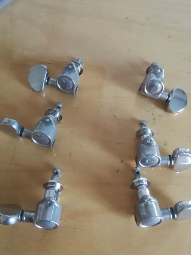 Clavijas Grover para guitarra