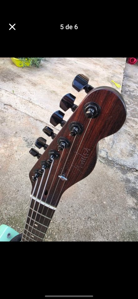 Fender Telecaster Rosewood neck Edición limitada 2018