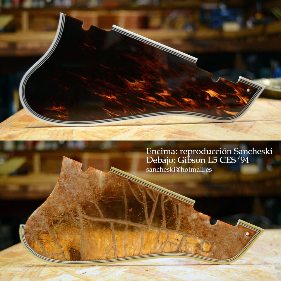 Golpeadores personalizados y reproducciones de Gibson vintage