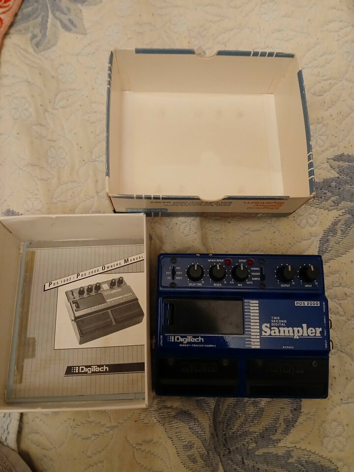 Digitech sampler delay