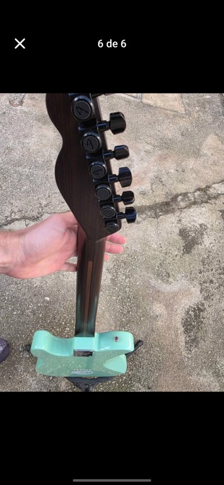 Fender Telecaster Rosewood neck Edición limitada 2018