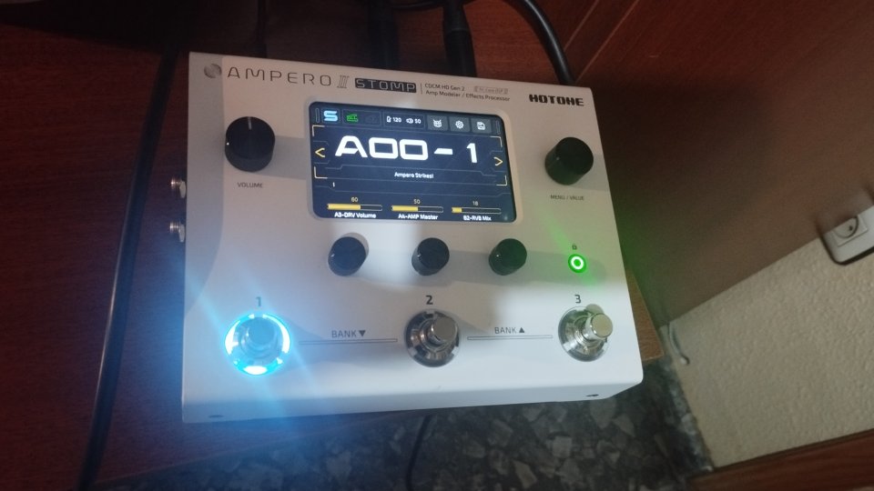 Hotone Ampero II Stomp Amp Modeler
