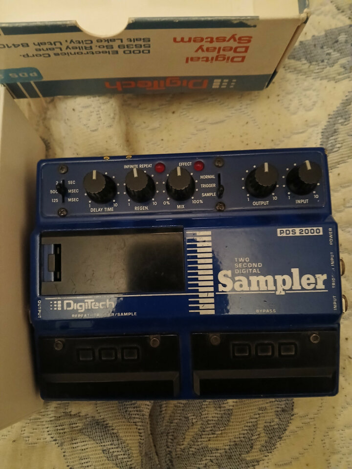 Digitech sampler delay