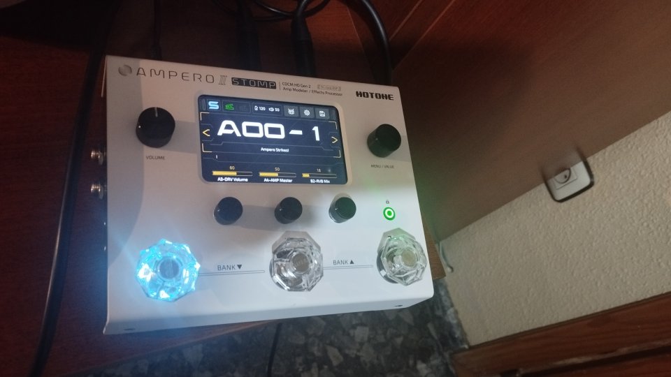 Hotone Ampero II Stomp Amp Modeler