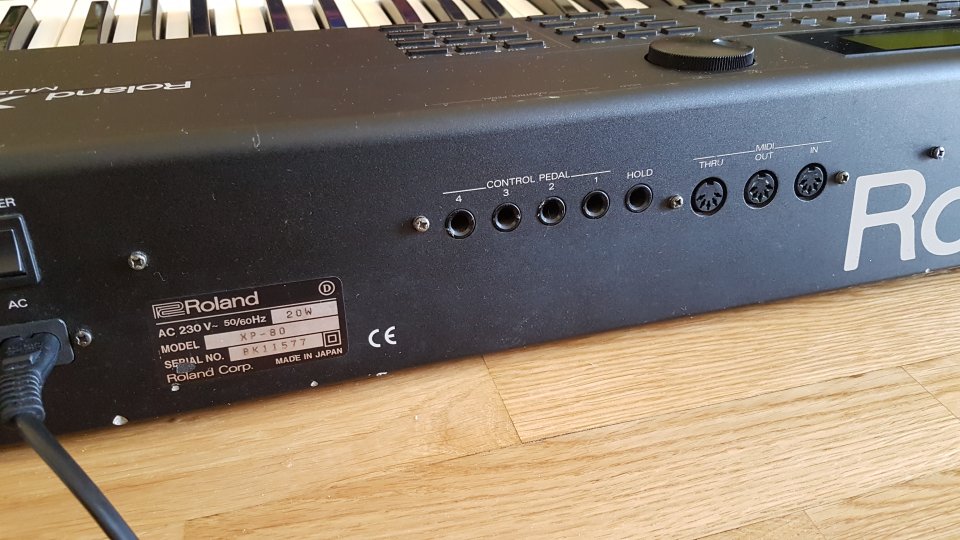 Roland XP-80 de segunda mano · Foto 4 de 10 · Madrid · 310 €