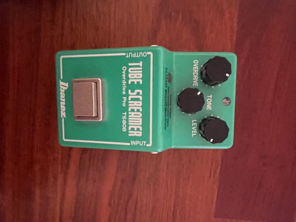 Analogman tube screamer ts808 true vintage mode