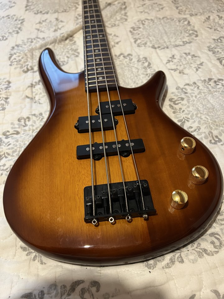 Guitarra Elctro-clásica (Nylon) y Bajo Ibáñez escala corta