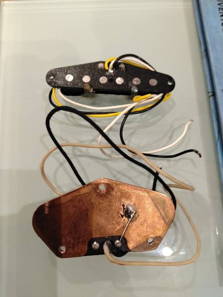 Set Fender telecaster custom ( custom shop vintage style Bridge (Broadcaster) and custom shop twisted neck de segunda mano · Foto 2 de 2 · Murcia · 150 €