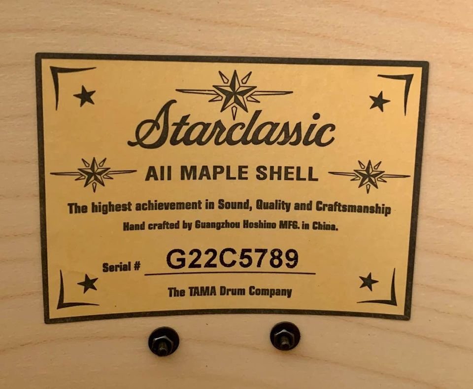 Tama Starclassic Maple 13"x6"