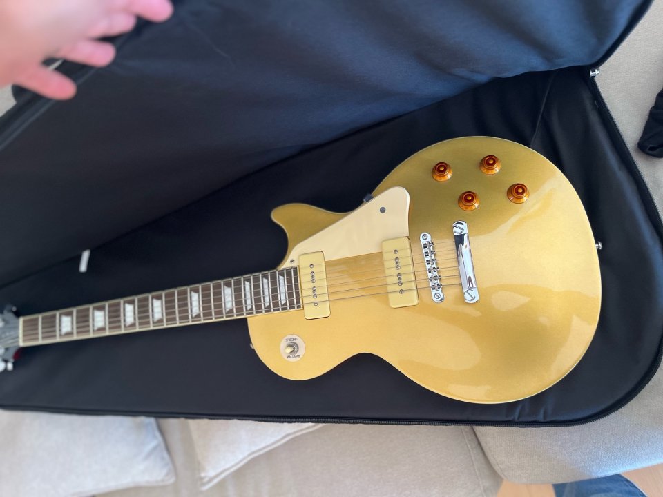 Epiphone Les Paul Gold Top P90 de segunda mano · Foto 7 de 10 · Valencia · 560 €