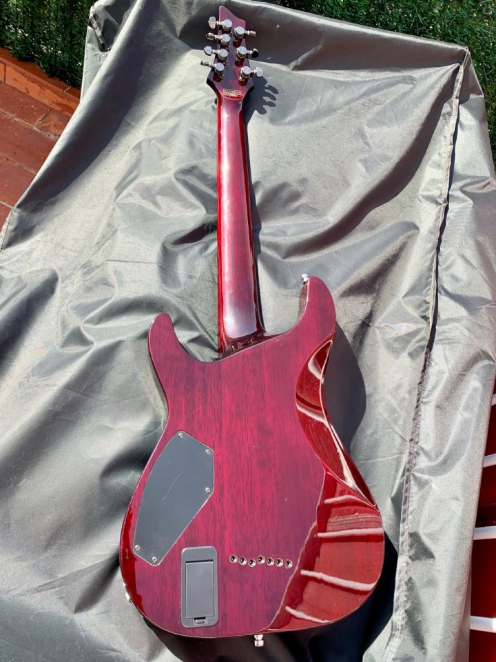 Schecter Hellraiser C-7 con 24v mod