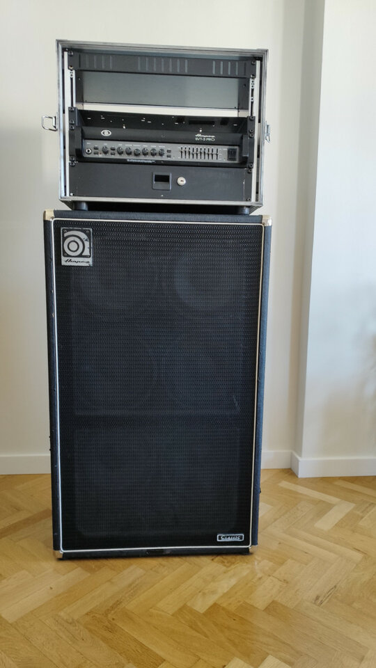 Ampli bajo Ampeg SVT-3 Pro + 610 HLF Classic