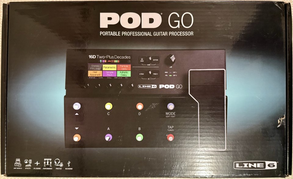 Line 6 Pod Go (como nueva) + Gigbag + IRs + Caja Original