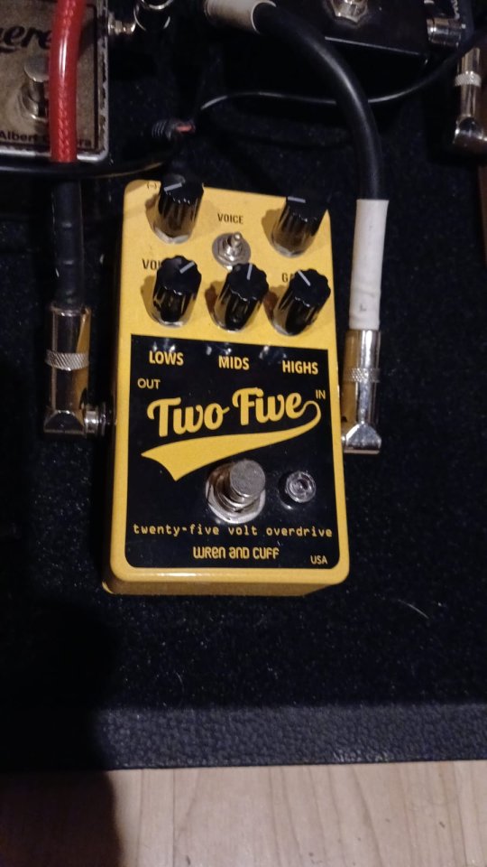 Wren and Cuff Two-Five Drive Boost (con caja y documentación original) de segunda mano · Foto 1 de 2 · Lleida · 130 €