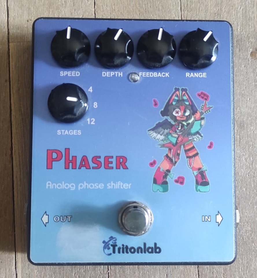 Phase Shifter Tritonlab Analog (Phaser Boutique 4, 8 y 12 etapas) de segunda mano · Foto 1 de 3 · Segovia · 90 €