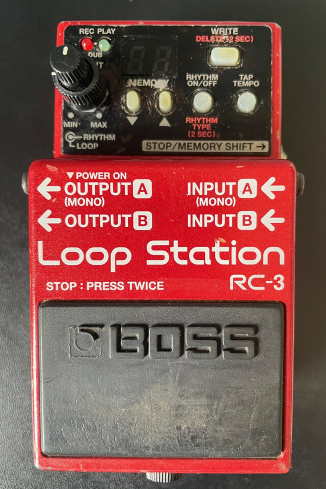 Pedal Boss RC-3 Loop Station