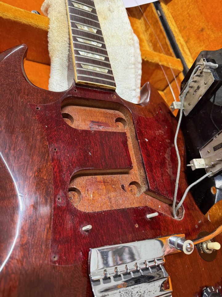 Gibson SG Standard 1971 Cherry (Cambio)