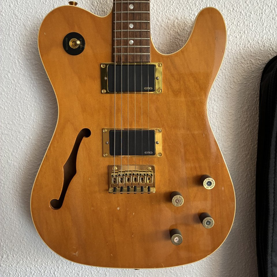 Squier Thinline Telecaster Master Series HH de segunda mano · Foto 1 de 6 · Alicante · 320 €