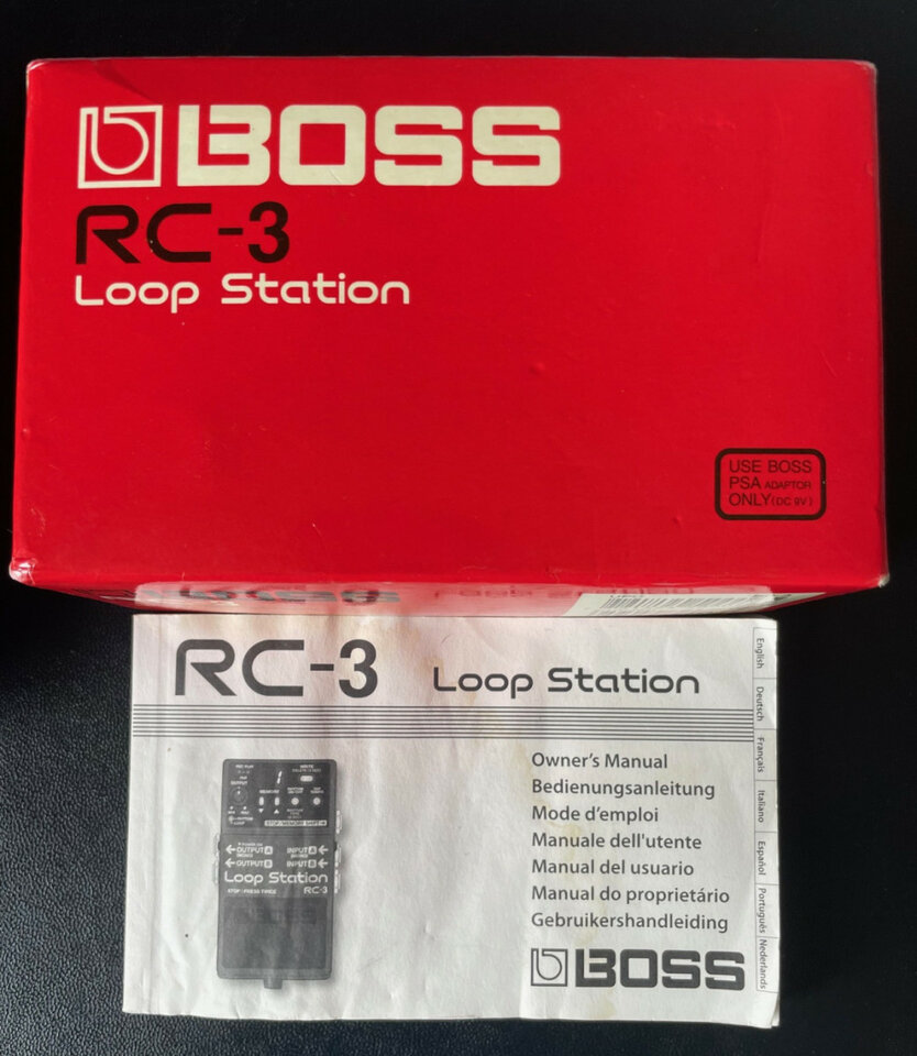 Pedal Boss RC-3 Loop Station