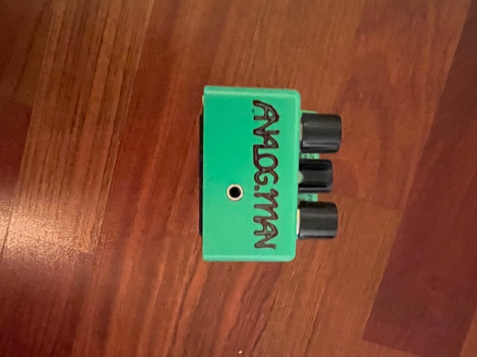 Analogman tube screamer ts808 true vintage mode
