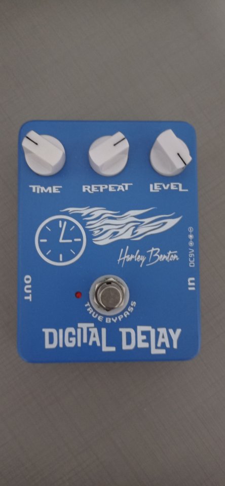 Pedal guitarra eléctrica Harley Benton Digital Delay