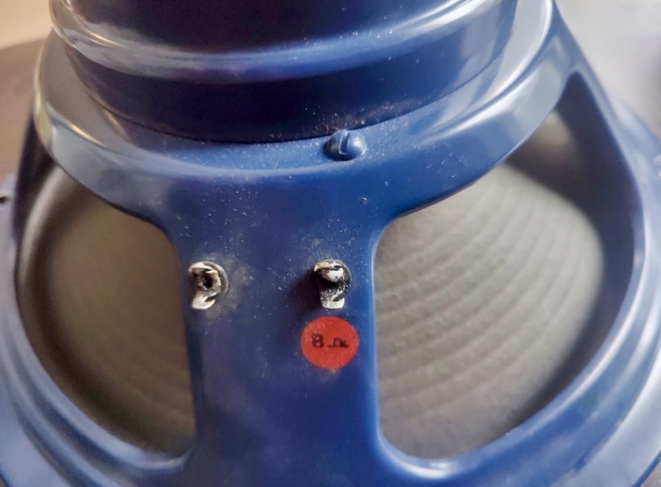 1963 JMI Vox Celestion T530 Alnico Blue 12" 8 Ohm