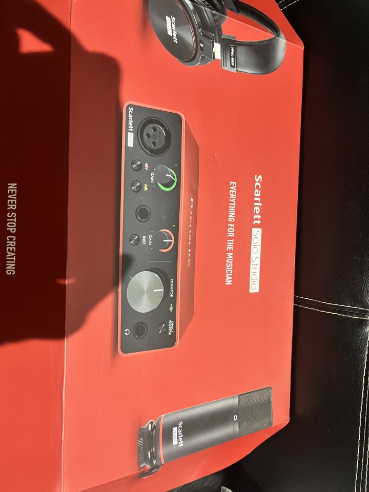 Focusrite Scarlett Solo studio