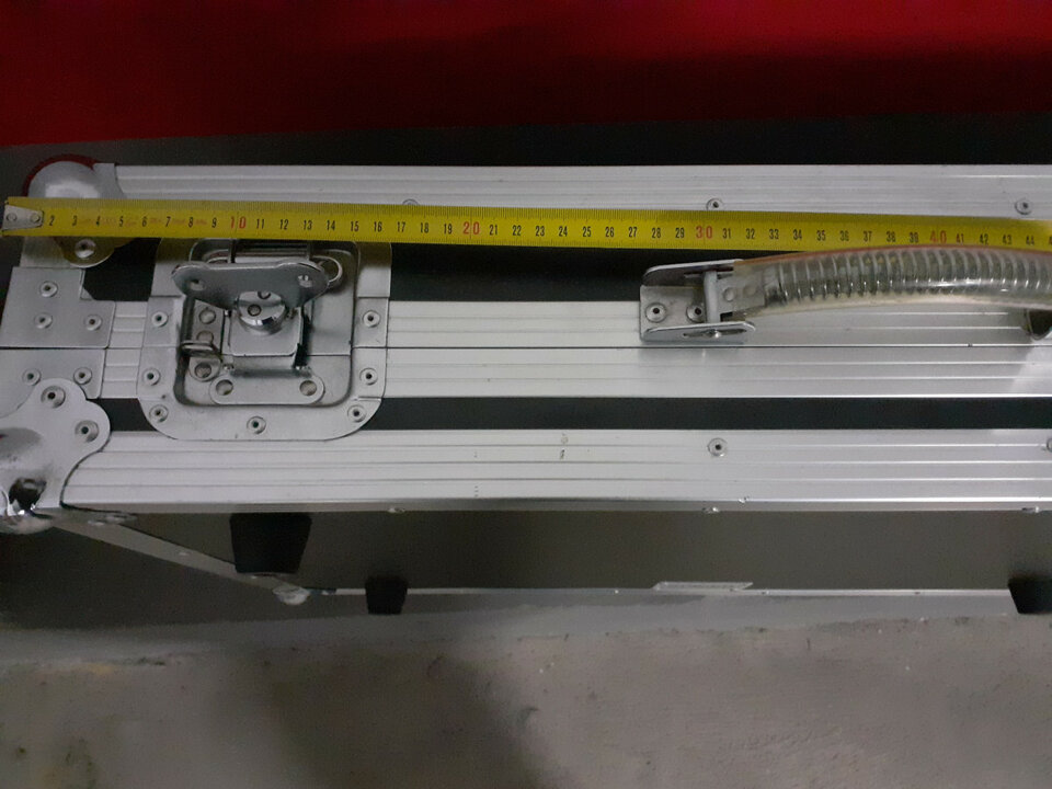 Fligth Case Pedalera Pedalboard gigante marca Spider