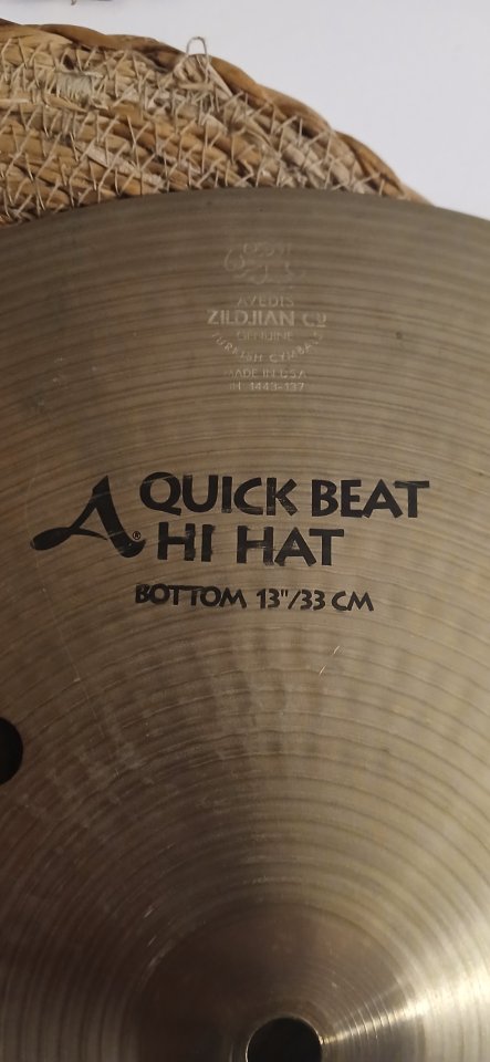 Zildjian Quick Beat Avedis de 13". Molt bon estat.
