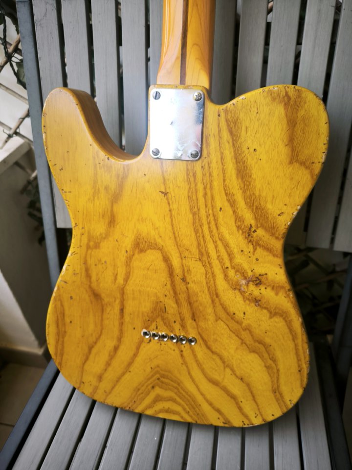 Partcaster Relic Custom: Fender 52, Guitar mill, Ballestone, rutters, Mojo de segunda mano · Foto 4 de 9 · Murcia · 1150 €