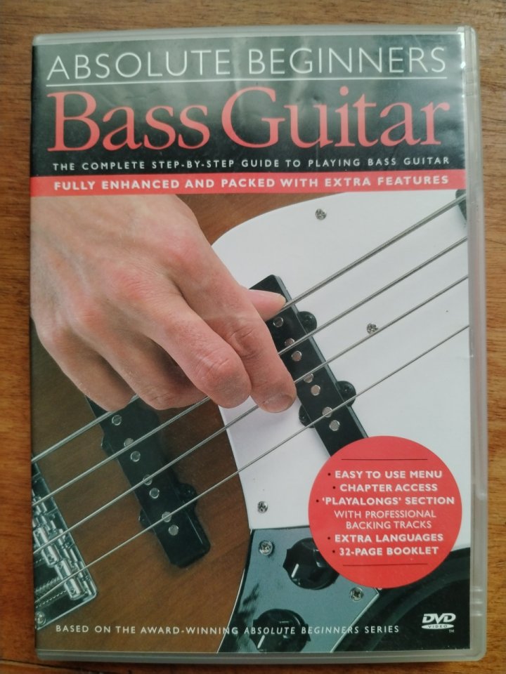 DVD Absolute Beginners Bass Guitar