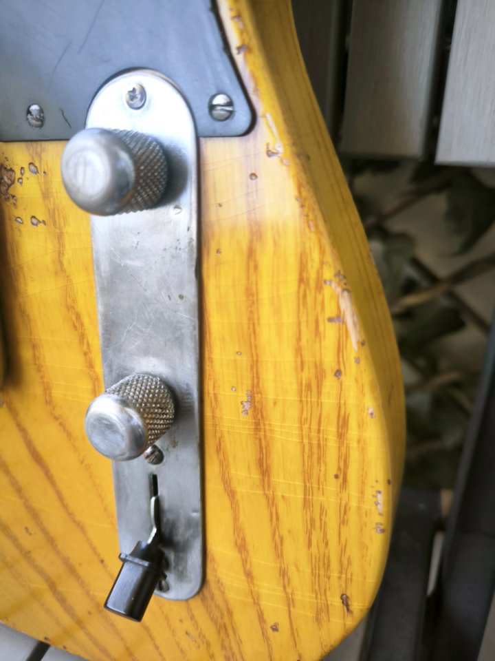 Partcaster Relic Custom: Fender 52, Guitar mill, Ballestone, rutters, Mojo de segunda mano · Foto 5 de 9 · Murcia · 1150 €