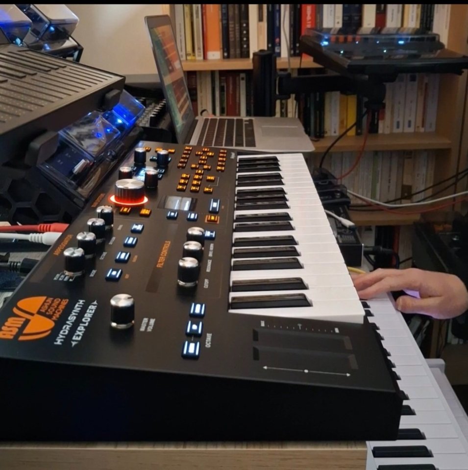 ASM Hydrasynth Explorer + decksaver + sonidos de segunda mano · Foto 2 de 3 · Madrid · 469 €